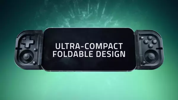 「Razerが折りたたみ可能なスマホ用小型コントローラー「Razer Prio」を発表！ポケットに入れられるほど超ポータブル」の画像