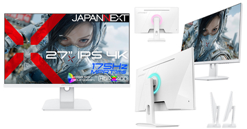 JAPANNEXTからゲーミングモニター「JN-IPS27G175U-W」が発売！27インチ4K解像度、 175Hzのリフレッシュレートに対応