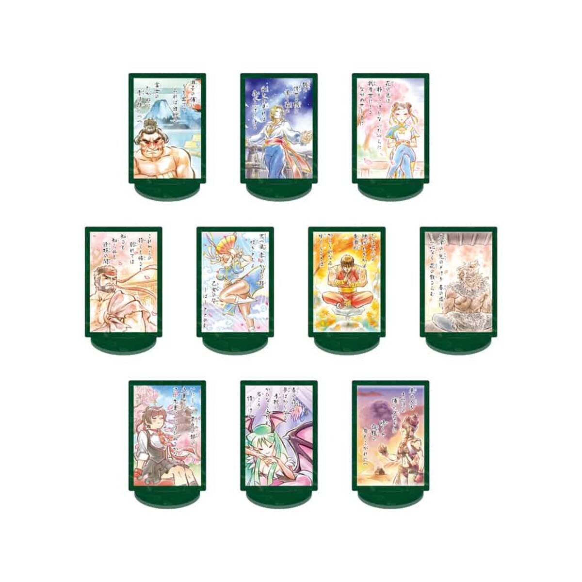 「CAPCOM CREATORS LABEL」第4弾！「百人一首」を題材にしたカプコンの格闘ゲームのキャラクターたちが登場