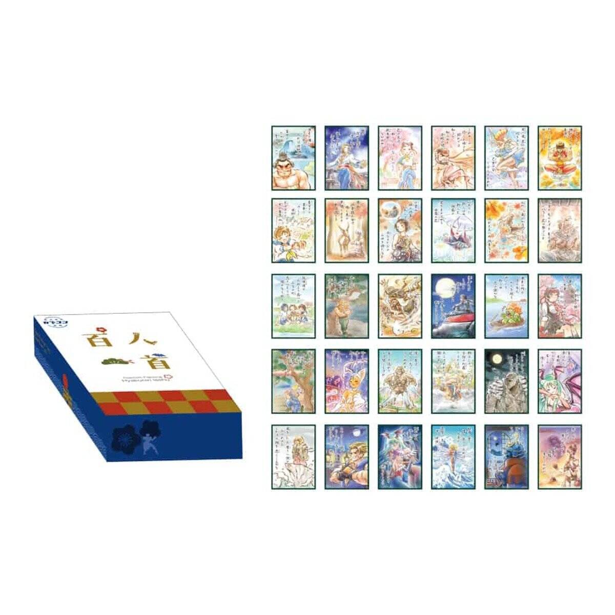 「CAPCOM CREATORS LABEL」第4弾！「百人一首」を題材にしたカプコンの格闘ゲームのキャラクターたちが登場