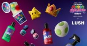 コスメブランド「LUSH」×「ザ・スーパーマリオギャラクシー・ムービー」コラボ！入浴剤など銀河級のリラックスアイテム登場