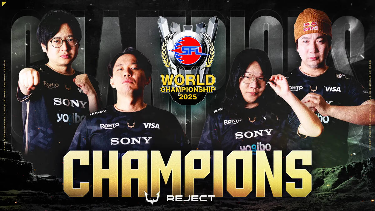 「CAPCOM CUP 12」初出場のさはら選手が優勝！「ストリートファイターリーグ: ワールドチャンピオンシップ 2025」では日本代表「REJECT」が頂点に！
