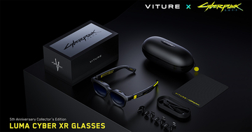 「VITURE x Cyberpunk 2077 Luma Cyber XRグラス」が発表！世界限定10,000台のシリアルナンバー入り