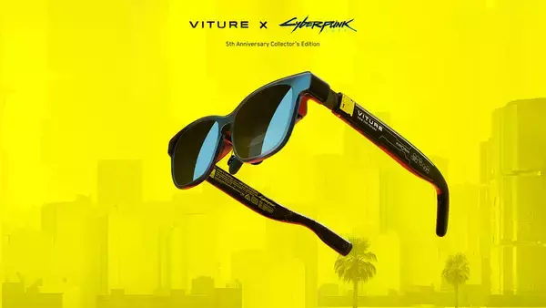 「「VITURE x Cyberpunk 2077 Luma Cyber XRグラス」が発表！世界限定10,000台のシリアルナンバー入り」の画像