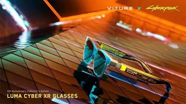 「「VITURE x Cyberpunk 2077 Luma Cyber XRグラス」が発表！世界限定10,000台のシリアルナンバー入り」の画像