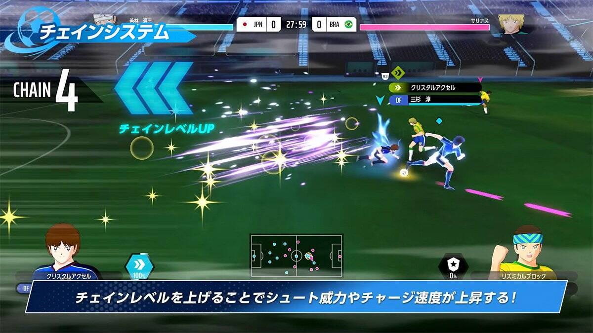 「キャプテン翼2 WORLD FIGHTERS」のシステムトレーラーが公開！試合を盛り上げるゲームシステムが明らかに