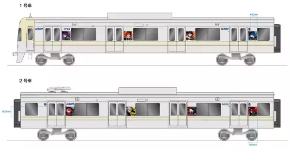 「ペルソナシリーズと京王電鉄のスペシャルコラボ「京王電鉄 × P30th」が決定！ラッピングトレインの運行に加え、モルガナの車内放送など」の画像