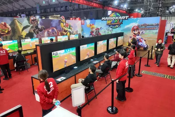 「【TGS2026】任天堂ブースをフォトレポート！「マリオ」シリーズのキャラとのミートグリーティングや様々なタイトルの試遊など」の画像