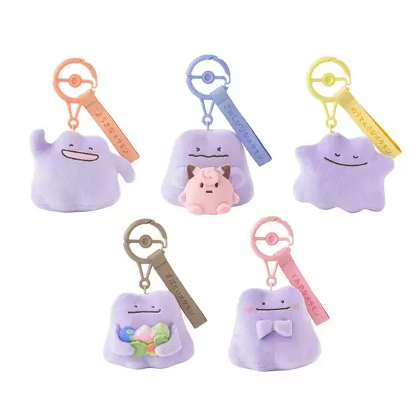 「「十ポケ十色」のグッズがポケモンセンターに登場！ピカチュウとメタモンの性格別の表情をイメージしたマスコットなど」の画像