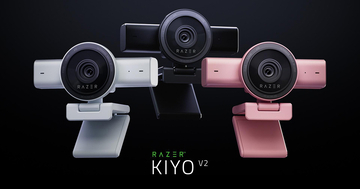ウェブカメラ「Razer Kiyo V2」シリーズの新色が発表！「Quartz」「White」が追加