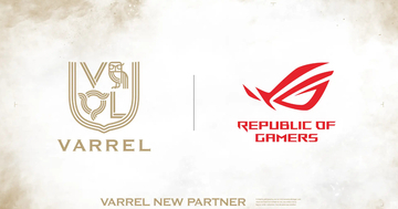 プロeスポーツチーム「VARREL」がASUSのゲーミングブランド「ROG」とスポンサー契約締結！新体制でロゴやユニフォームの刷新も