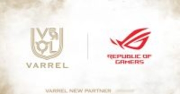 プロeスポーツチーム「VARREL」がASUSのゲーミングブランド「ROG」とスポンサー契約締結！新体制でロゴやユニフォームの刷新も