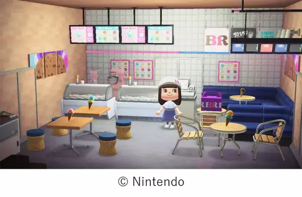 「「どうぶつの森」×「サーティワン」コラボキャンペーンが7月1日から開催！無人島をイメージしたコラボフレーバーなどが登場」の画像