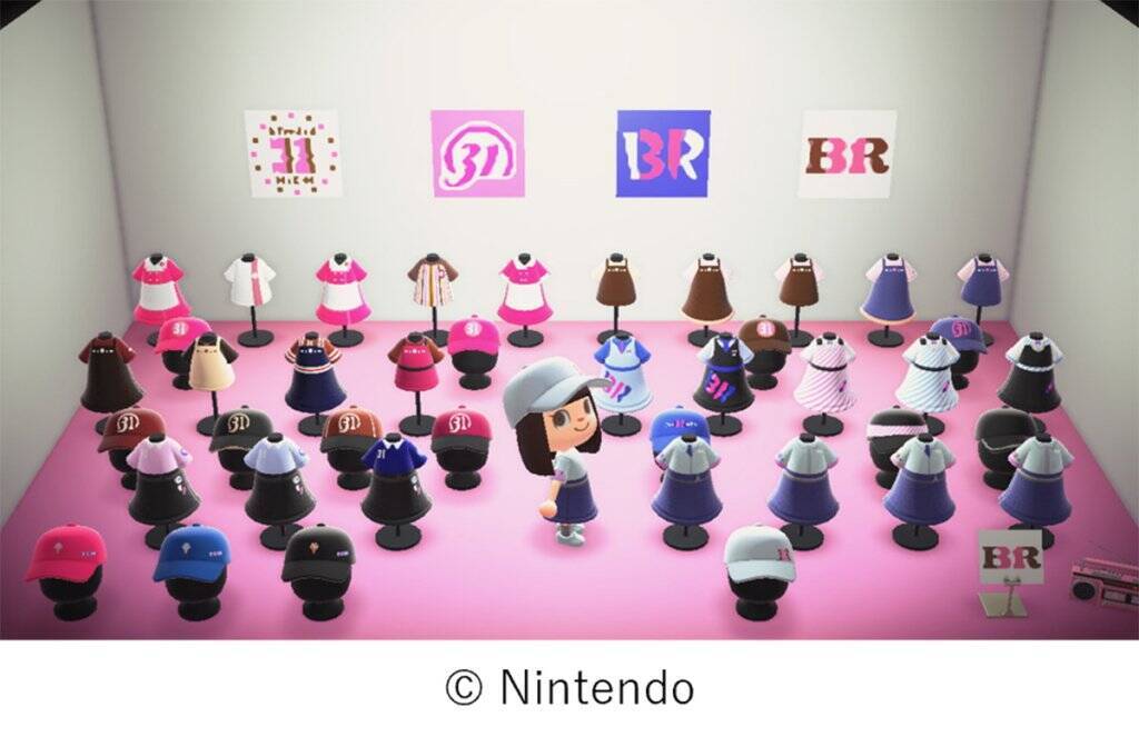 「どうぶつの森」×「サーティワン」コラボキャンペーンが7月1日から開催！無人島をイメージしたコラボフレーバーなどが登場