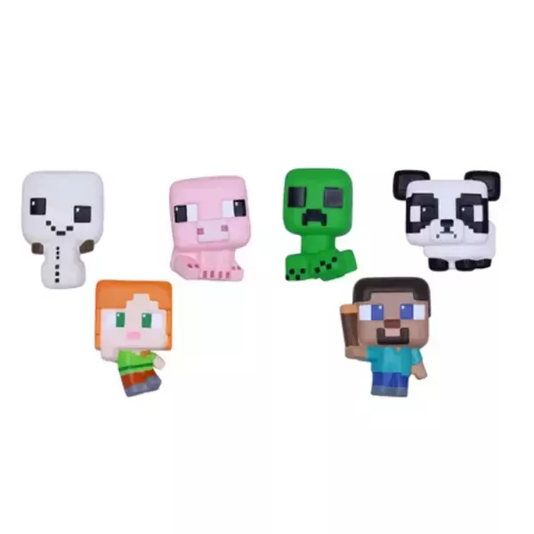 「「マインクラフト」からクリーパーのプレミアムコレクションボックスが登場！6種にプラス1種が入ったラッキーボックスがあたるかも！」の画像