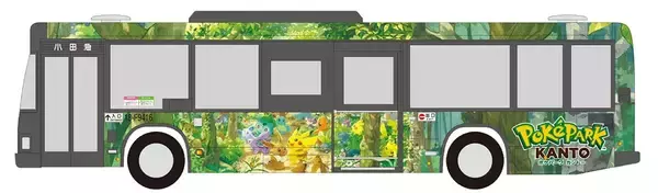 「新百合ヶ丘駅、読売ランド前駅で「ポケパーク カントー」の特別装飾が実施！ラッピングバスも運行開始」の画像