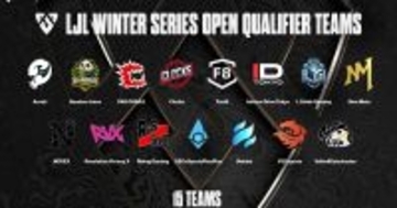 LJL 2026 Winter Series オープン予選に出場する全15チームが発表！シード権持つ4チームも明らかに