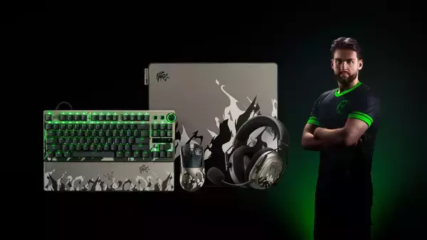 「Razerからプロプレイヤー「NiKo」とのコラボコレクションが発売！炎をモチーフとしたマウスやキーボードが登場」の画像