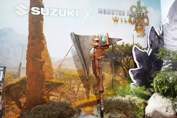 「【東京オートサロン2026】スズキブースをフォトレポート！モンハンコラボ車両に大注目！」の画像