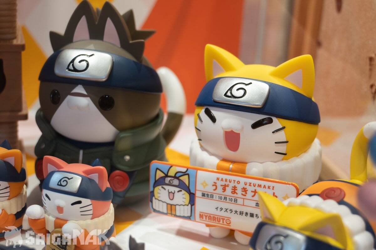 【ACGHK 2026】「メガハウス」ブースをレポート！お座り姿にネコ化フィギュアも！「NARUTO」「呪術廻戦」など