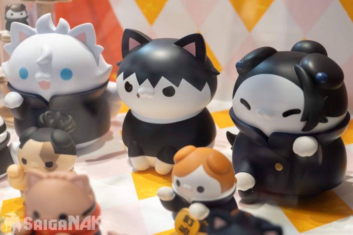 【ACGHK 2026】「メガハウス」ブースをレポート！お座り姿にネコ化フィギュアも！「NARUTO」「呪術廻戦」など