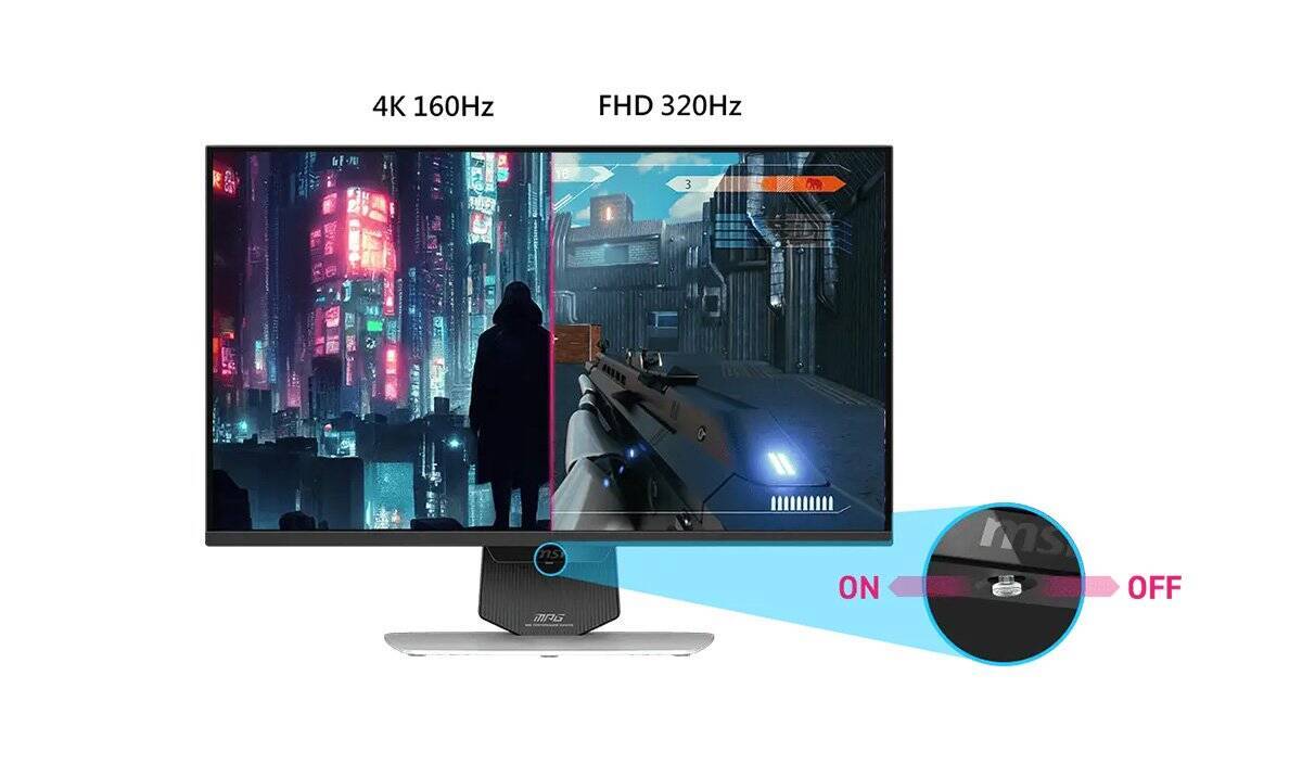 Mini LED×量子ドット搭載ゲーミングモニター「MPG 274URDFW E16M」が発売開始！4K / 160HzとフルHD / 320Hzを自由に切り替え可能