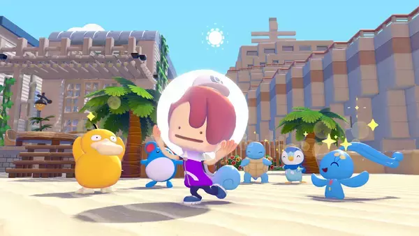 「「ぽこ あ ポケモン」無料アップデートが8月5日配信決定！新わざ「ダイビング」追加で水中でも街づくりが可能に」の画像