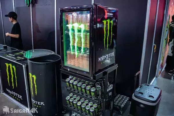 「【TGS2025】台北ゲームショウ2025｢モンスターエナジー｣ブースをフォトレポート！」の画像