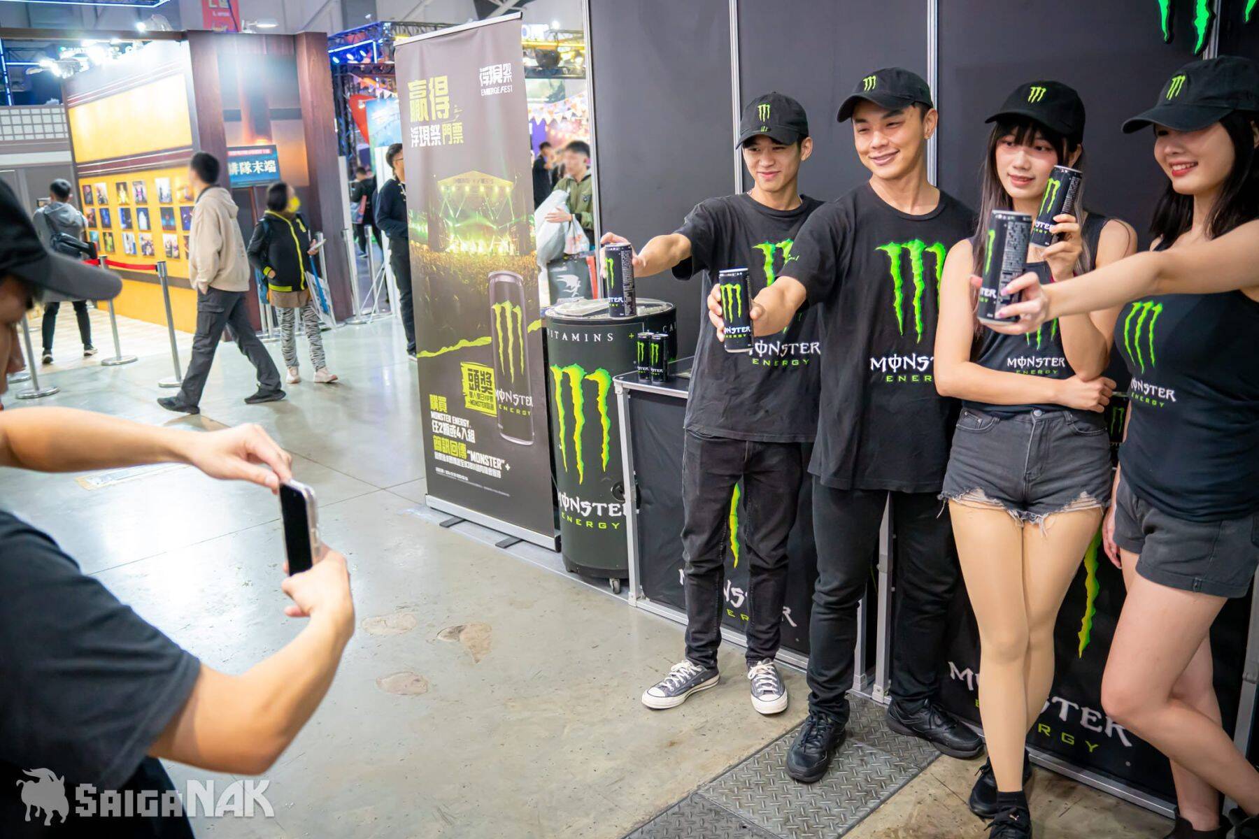 【TGS2025】台北ゲームショウ2025｢モンスターエナジー｣ブースをフォトレポート！
