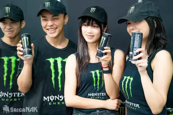 「【TGS2025】台北ゲームショウ2025｢モンスターエナジー｣ブースをフォトレポート！」の画像