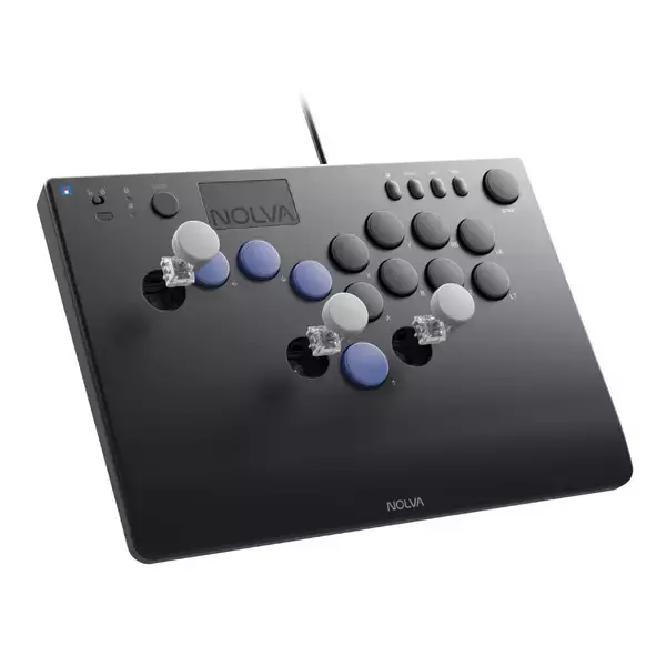 「レバーレスコントローラー「NOLVA Mechanical All-Button Arcade Controller for Windows PC」が2025年2月発売！抽選申込受付中」の画像