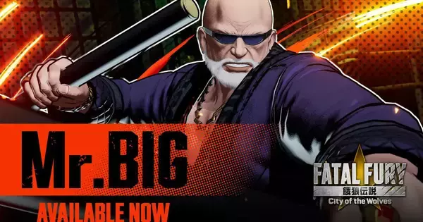 「餓狼伝説 City of the Wolves」でDLCキャラクター「Mr.BIG」が配信開始！2026年1月からはSeason 2開幕！