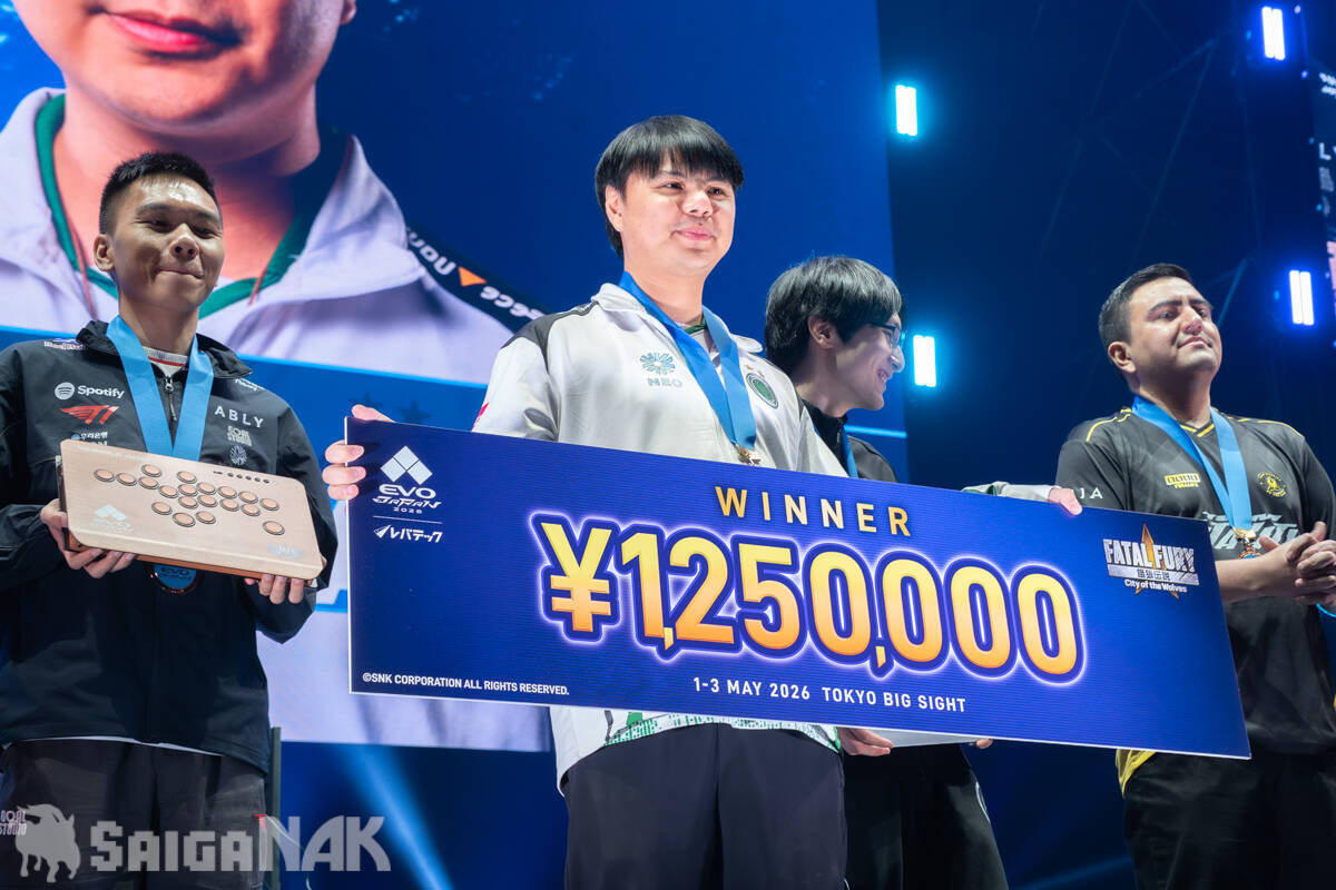 【EVO Japan 2026】全54枚の現地写真でメイントーナメント「餓狼伝説 CotW」を振り返る