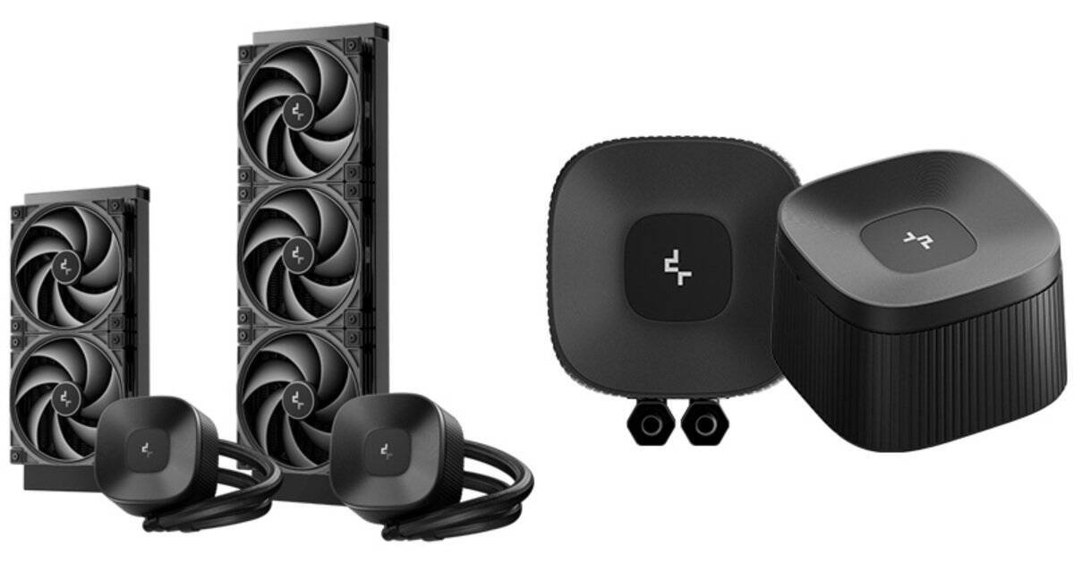 DeepCoolの水冷一体型CPUクーラー「LE360/LE240 V2 ZERO DARK」が12月19日発売！静音動作重視モデル