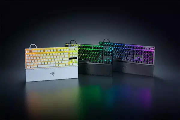 「Razer史上最も高度なeスポーツ向けゲーミングキーボード「Razer Huntsman V3 Pro 8KHz」シリーズが発表！」の画像