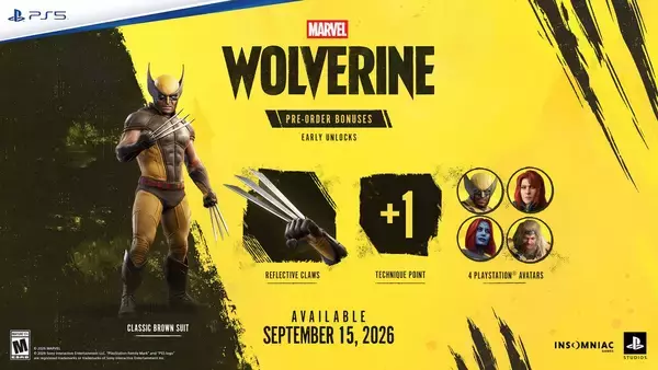 「「Marvel’s Wolverine」最新ゲームプレイ映像公開&6月3日予約受付開始！予約特典やデジタルデラックスエディションも」の画像