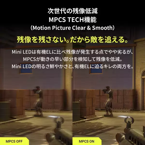 「FPS特化の新シリーズ「THE SHOOTER」がGRAPHTから始動！Mini LED搭載・360Hz対応の「THE SHOOTER – Gaming Monitor 24"」が発売」の画像