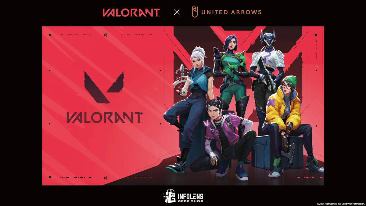 VALORANT」と「UNITED ARROWS」のコラボ商品が登場！12月16日から 