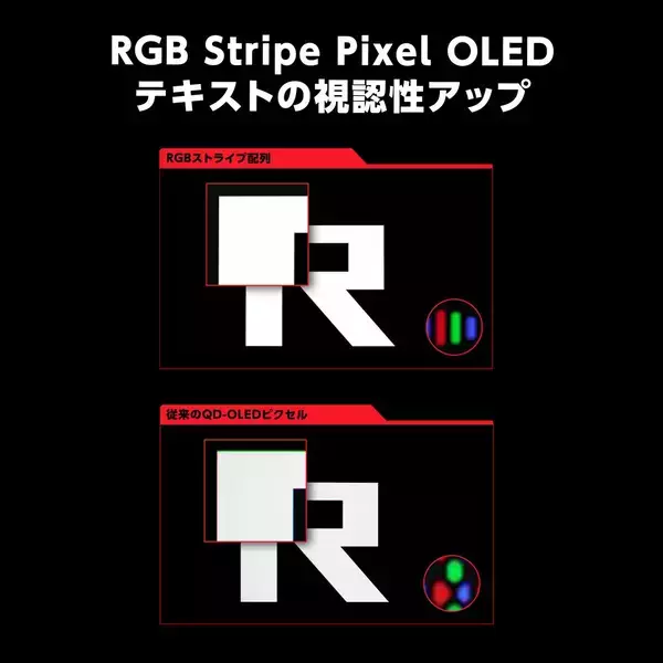 「世界初のRGB OLEDゲーミングモニター「ROG Swift OLED PG34WCDN」8月14日に発売決定、鮮明な文字表示でゲームプレイを快適に」の画像