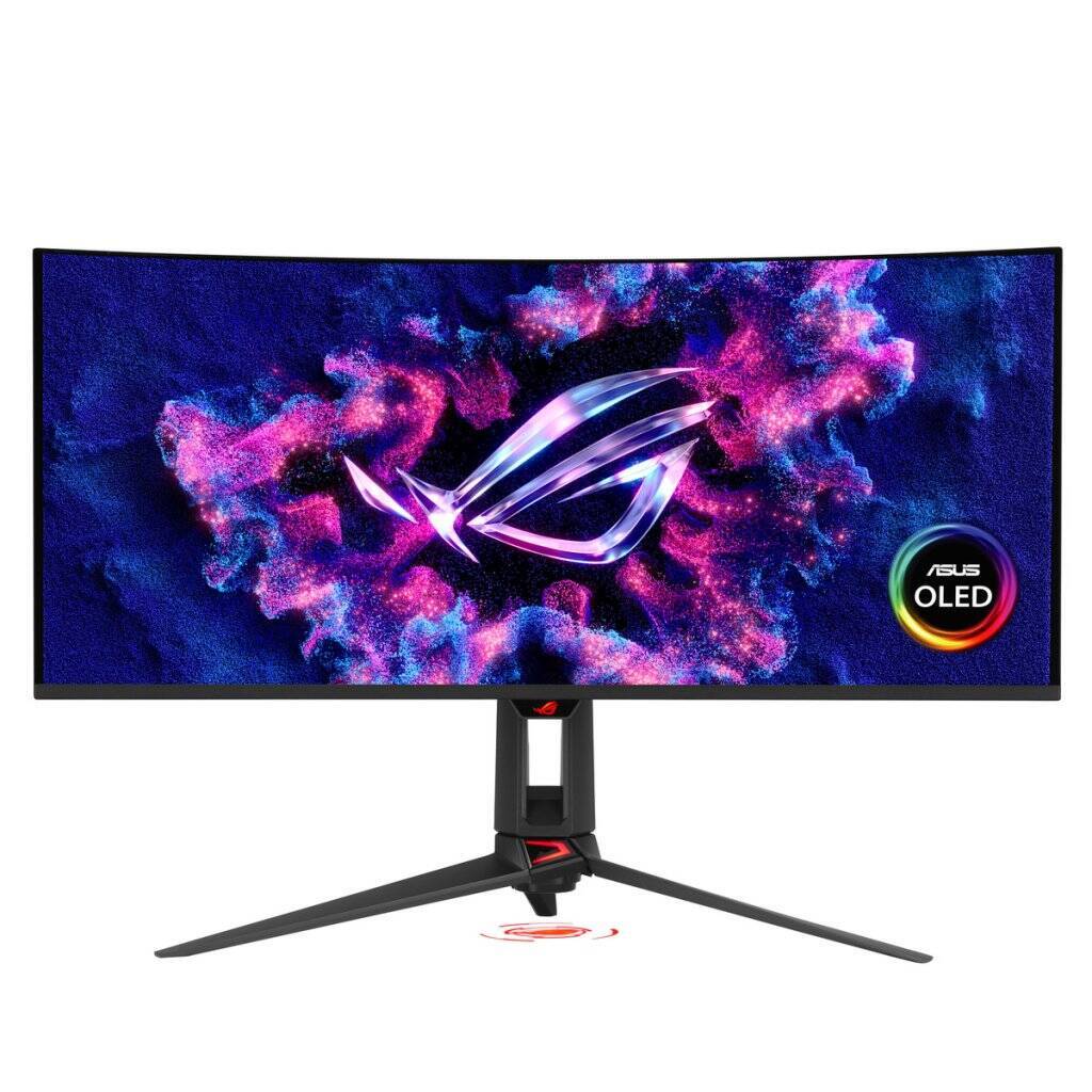世界初のRGB OLEDゲーミングモニター「ROG Swift OLED PG34WCDN」8月14日に発売決定、鮮明な文字表示でゲームプレイを快適に
