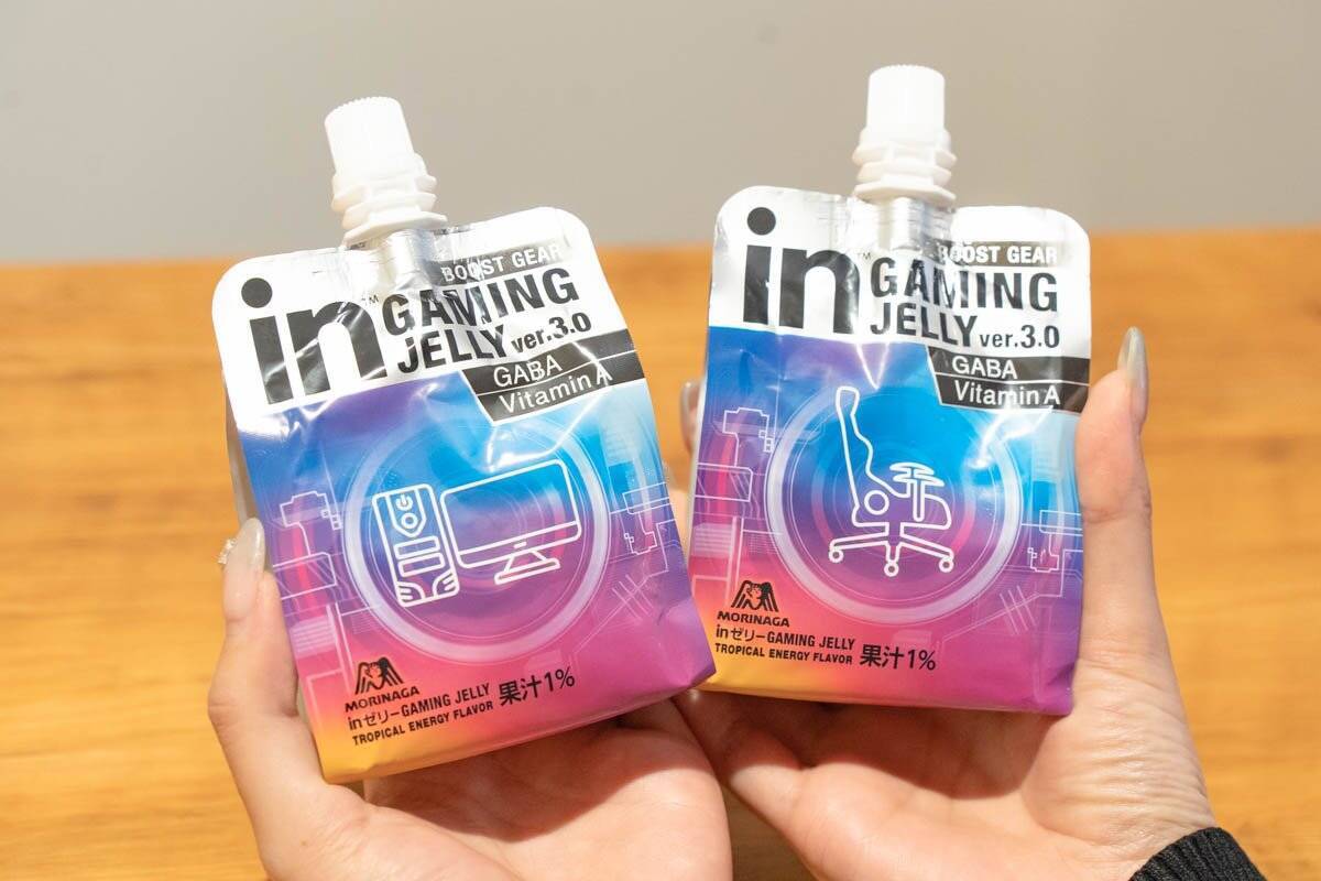 ゲームしながら片手で栄養補給！トロピカルエナジー味の「inゼリーGAMING JELLY ver.3.0」をレビュー