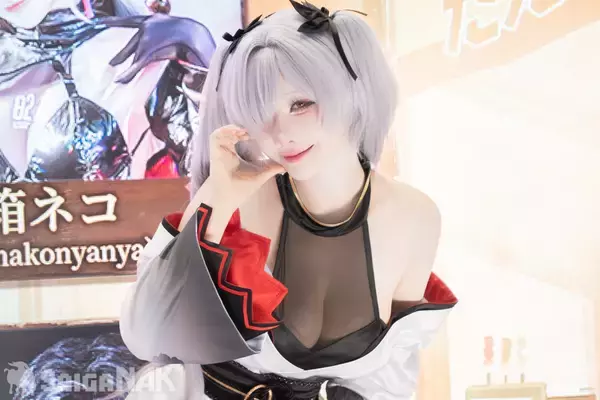 「【C108】勝利の女神：NIKKEブースレポート！夏らしいお祭り風セットで大盛況のコスプレ撮影会も」の画像