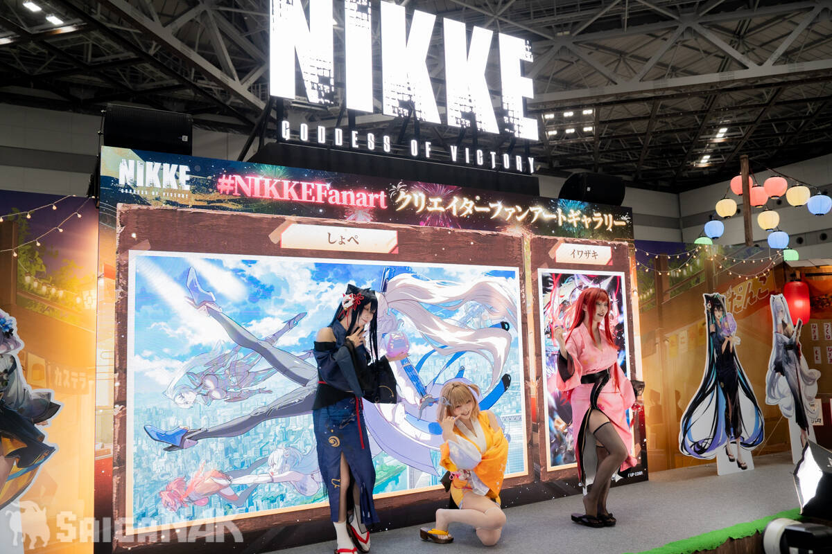 【C108】勝利の女神：NIKKEブースレポート！夏らしいお祭り風セットで大盛況のコスプレ撮影会も