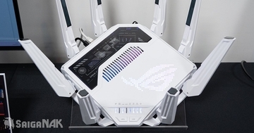 ROGの世界初AIコア搭載ルーター「ROG Rapture GT-BE19000AI」お披露目！対話でネットワーク設定も可能