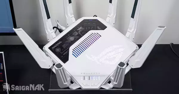 ROGの世界初AIコア搭載ルーター「ROG Rapture GT-BE19000」お披露目！対話でネットワーク設定も可能