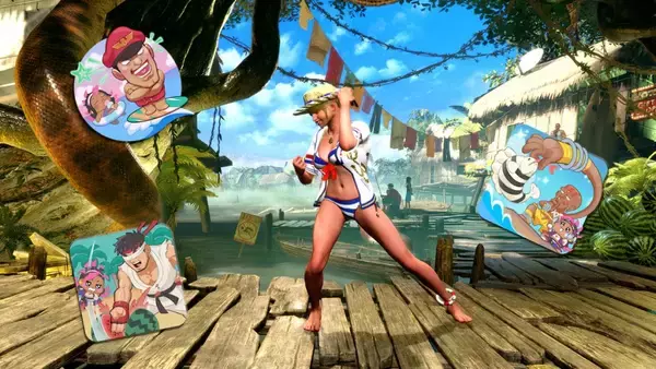 「スト6でファイティングパス「Get Ready for ヤスミン！」が7月2日配信！ヤスミン参戦を盛り上げる、夏めくアイテムが多数」の画像