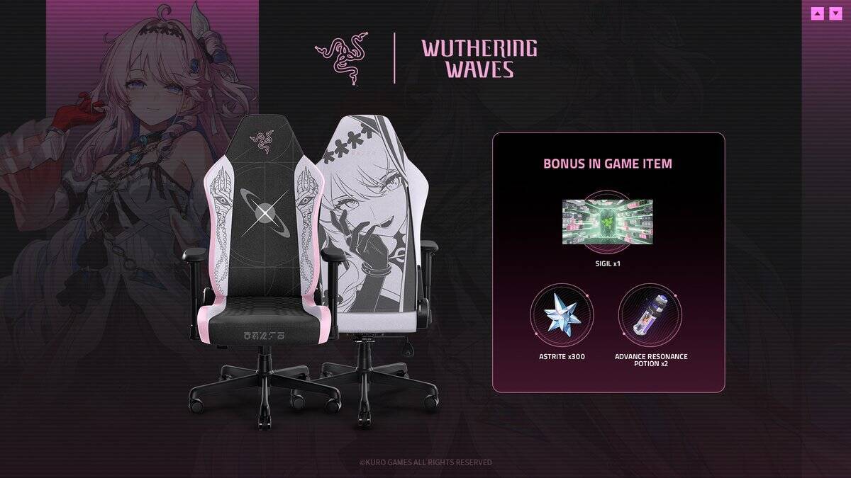 「Razer」×「鳴潮」コラボデバイス発売！「ダ―ニャ」の世界観を落とし込んだコレクション