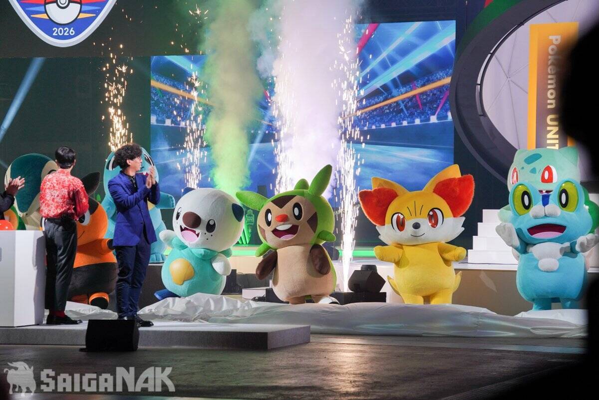 おひなさまも大興奮の「PJCS2026」ポケモン30周年スペシャルイベントレポート！たくろう、阿部一二三、長浜広菜と27匹のポケモンが登場