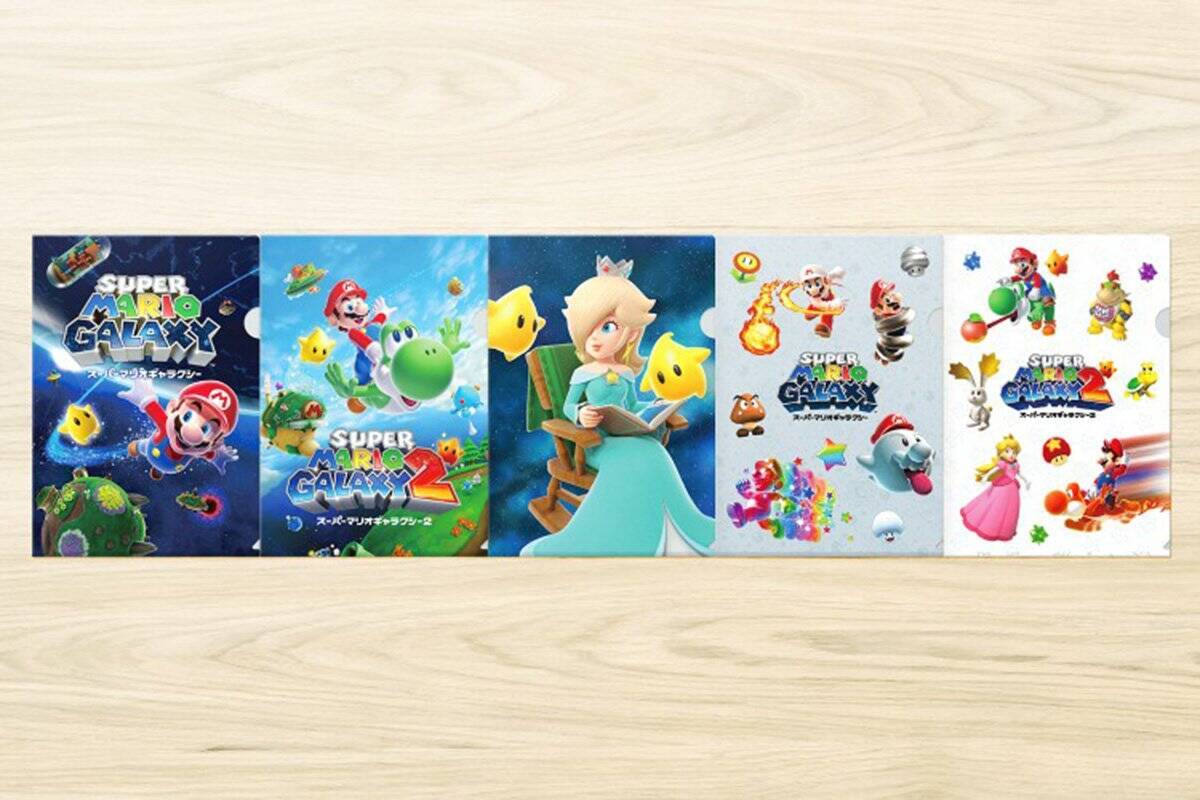 セブン‐イレブンで「スーパーマリオギャラクシー + スーパーマリオギャラクシー 2」のクリアファイルがもらえるキャンペーンが実施！一番くじも発売