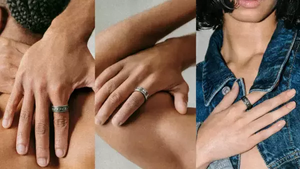 「DIESELとコラボしたスマートリング「Diesel Ultrahuman Ring」が発売！健康状態トラッキングに特化した最小2.4gの超軽量モデル」の画像